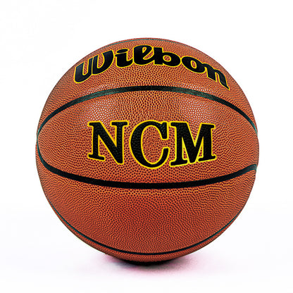 NCM Pro Basketball – Indoor & Outdoor, Size 7, Premium PU Leather