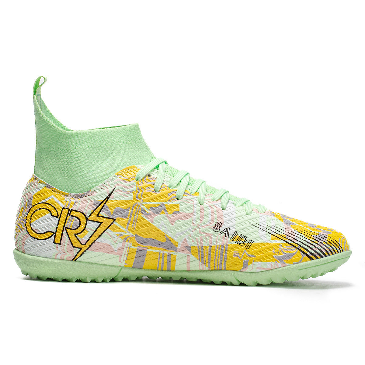 CR7 High-Top Soccer Cleats – Lightweight, Non-Slip, Professional Performance